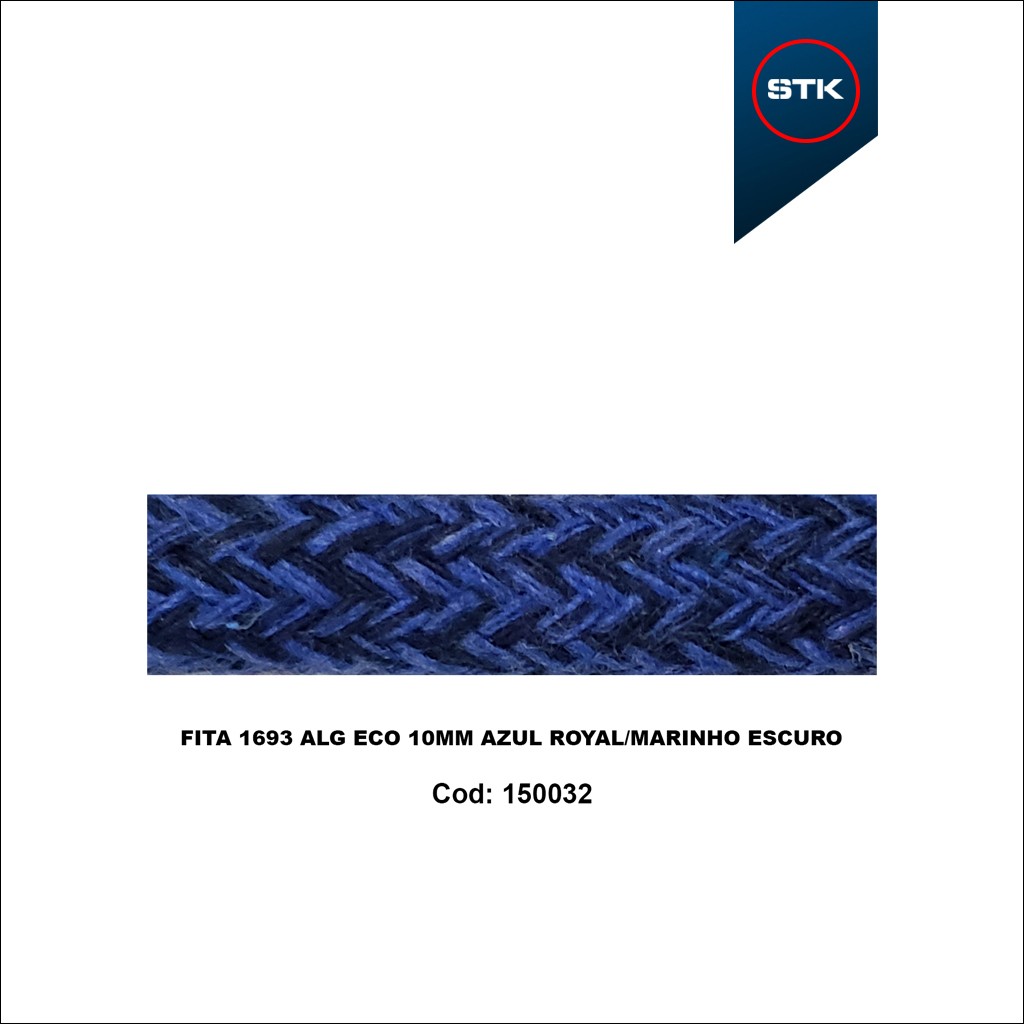 FITA 1693 ALGF ECO 10MM AZUL R / MARINHO E