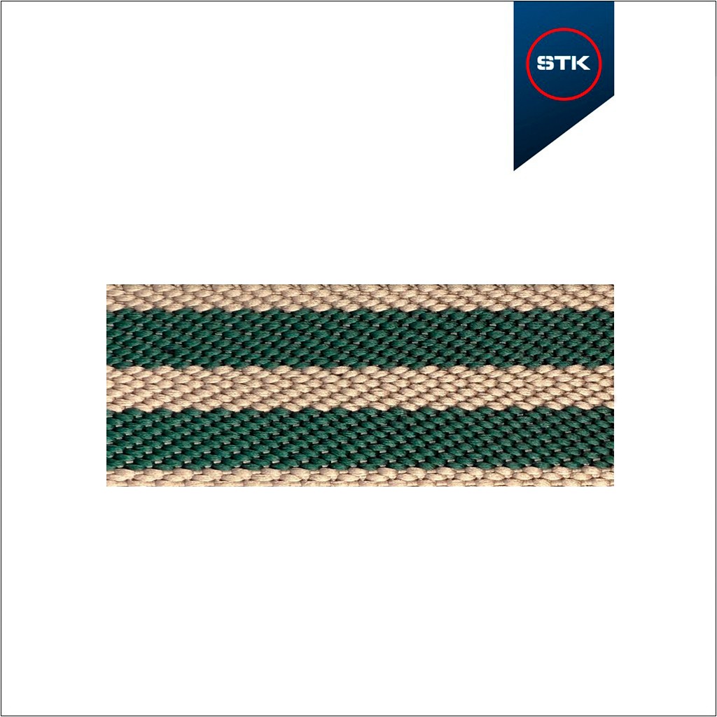 FITA STK 629 ESP 40MM CAQUI 1704 / VERDE MILITAR / CAQUI 1704