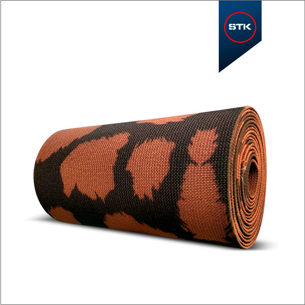 ELÁSTICO STK T2 INK 120MM MACADAMIA (VACA - 07 - 1 LADO)